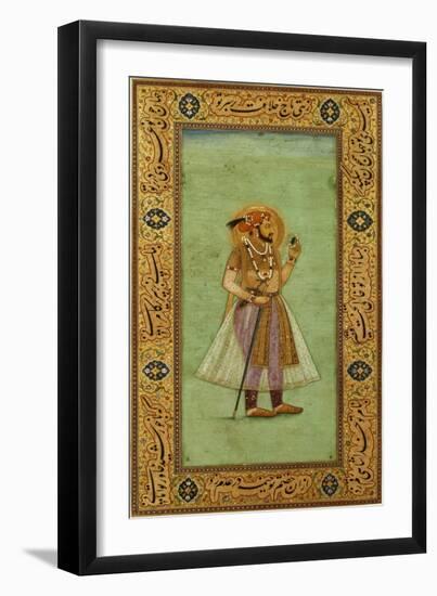 Portrait of Shah Jahan (1592-1666), 1631, Mughal-null-Framed Giclee Print