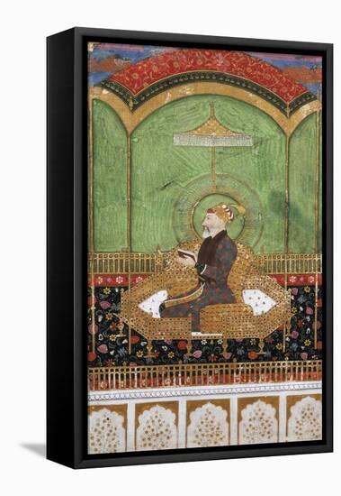 Portrait of Shah Jahan-null-Framed Stretched Canvas