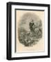 Portrait of Shakespeare, with Various of His Creations-Joseph Kenny Meadows-Framed Giclee Print