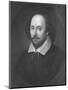 Portrait of Shakespeare-null-Mounted Giclee Print
