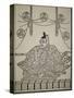 Portrait of Shogun Tokugawa Ieyasu in Court Dress-Japanese School-Stretched Canvas