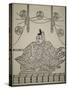 Portrait of Shogun Tokugawa Ieyasu in Court Dress-Japanese School-Stretched Canvas