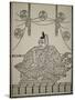 Portrait of Shogun Tokugawa Ieyasu in Court Dress-Japanese School-Stretched Canvas