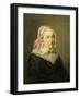 Portrait of Sientje Nijkerk-Servaas at 90 Years Old-Jozef Israels-Framed Art Print