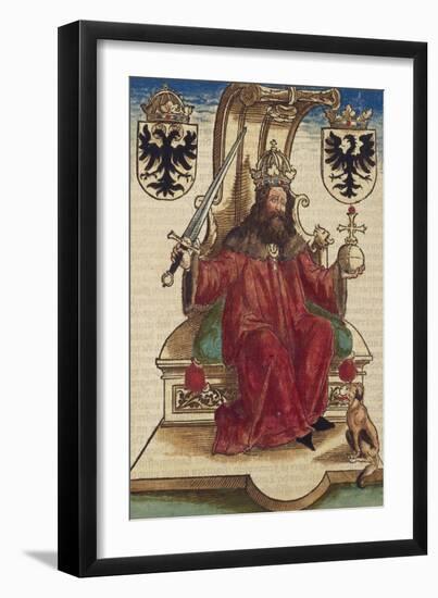 Portrait of Sigismund-Joerg The Elder Breu-Framed Giclee Print