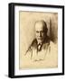 Portrait of Sigmund Freud (1856-193), 1926-Ferdinand Schmutzer-Framed Giclee Print