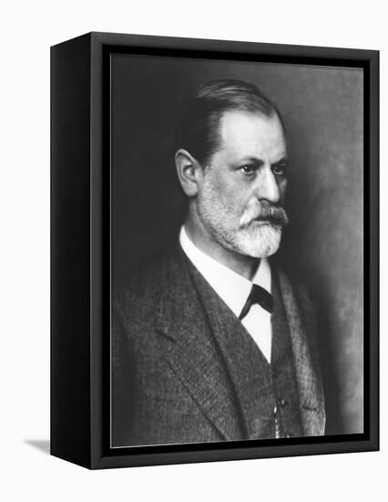 Portrait of Sigmund Freud circa 1900-null-Framed Stretched Canvas