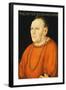 Portrait of Sigmunt Kingsfelt, Half-Length, Wearing a Red Costume-Lucas the Elder Cranach-Framed Giclee Print