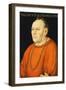 Portrait of Sigmunt Kingsfelt, Half-Length, Wearing a Red Costume-Lucas the Elder Cranach-Framed Giclee Print