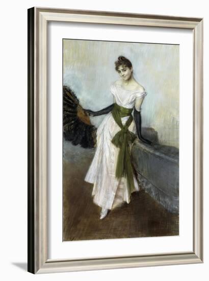 Portrait of Signorina Concha De Ossa, 1888-Giovanni Boldini-Framed Giclee Print