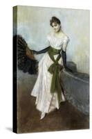 Portrait of Signorina Concha De Ossa, 1888-Giovanni Boldini-Stretched Canvas
