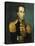 Portrait of Simon Bolivar, 1831 (Oil on Canvas)-Jose Anselmo (attr to) Yanez-Stretched Canvas