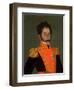 Portrait of Simón Bolívar, C. 1823-José Gil de Castro-Framed Premium Giclee Print