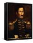 Portrait of Simon Bolivar-null-Framed Stretched Canvas