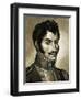 Portrait of Simon Bolivar-null-Framed Giclee Print