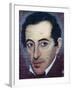 Portrait of Simon Bolivar-null-Framed Giclee Print