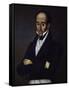 Portrait of Simon Bolivar-null-Framed Stretched Canvas