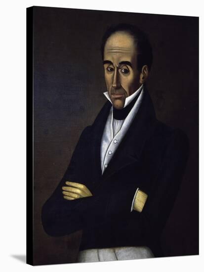 Portrait of Simon Bolivar-null-Stretched Canvas