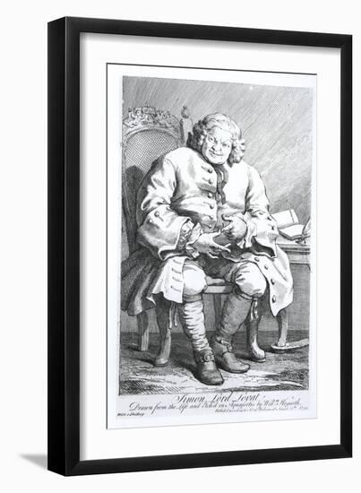 Portrait of Simon Fraser, Lord Lovat-William Hogarth-Framed Giclee Print