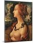 Portrait of Simonetta Vespucci, c. 1480-Piero di Cosimo-Mounted Art Print