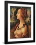 Portrait of Simonetta Vespucci, c. 1480-Piero di Cosimo Vespucci-Framed Art Print