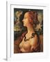 Portrait of Simonetta Vespucci, c. 1480-Piero di Cosimo Vespucci-Framed Art Print