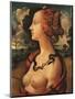 Portrait of Simonetta Vespucci, c. 1480-Piero di Cosimo Vespucci-Mounted Giclee Print