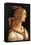 Portrait of Simonetta Vespucci-Sandro Botticelli-Framed Stretched Canvas