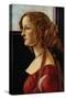 Portrait of Simonetta Vespucci-Sandro Botticelli-Stretched Canvas