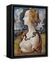 Portrait of Simonetta Vespucci-Piero di Cosimo-Framed Stretched Canvas