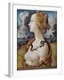 Portrait of Simonetta Vespucci-Piero di Cosimo-Framed Giclee Print