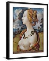 Portrait of Simonetta Vespucci-Piero di Cosimo-Framed Giclee Print