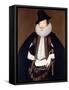 Portrait of Sir Charles Cornwallis-Robert Peake The Elder-Framed Stretched Canvas