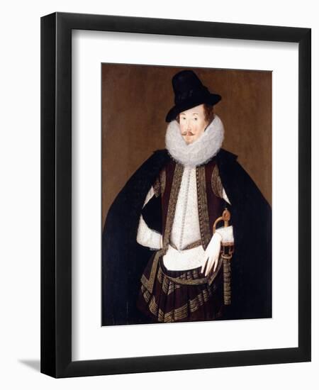 Portrait of Sir Charles Cornwallis-Robert Peake The Elder-Framed Giclee Print
