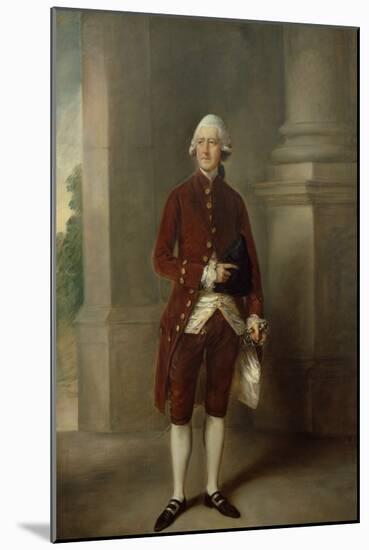 Portrait of Sir Charles Gould, 1782 by Thomas Gainsborough-Thomas Gainsborough-Mounted Giclee Print