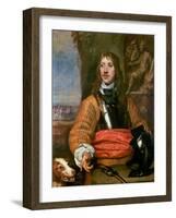 Portrait of Sir Charles Lucas-William Dobson-Framed Giclee Print