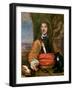 Portrait of Sir Charles Lucas-William Dobson-Framed Giclee Print