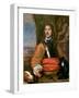 Portrait of Sir Charles Lucas-William Dobson-Framed Giclee Print