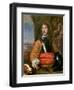 Portrait of Sir Charles Lucas-William Dobson-Framed Giclee Print