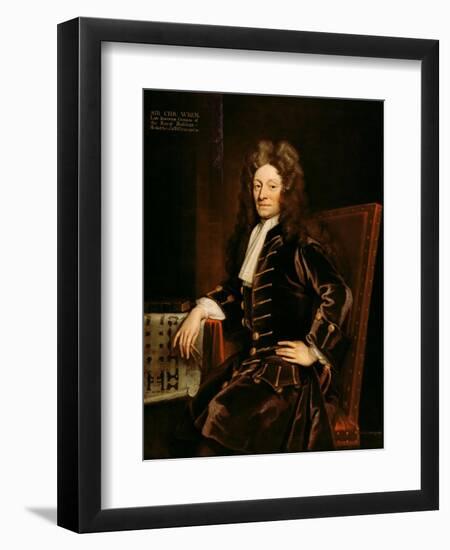 Portrait of Sir Christopher Wren-Godfrey Kneller-Framed Giclee Print