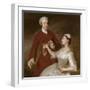 Portrait of Sir Edward and Lady Turner, 1740 (Oil on Canvas)-Allan Ramsay-Framed Giclee Print