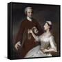 Portrait of Sir Edward and Lady Turner, 1740-Allan Ramsay-Framed Stretched Canvas