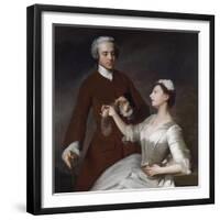 Portrait of Sir Edward and Lady Turner, 1740-Allan Ramsay-Framed Giclee Print