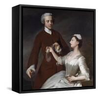 Portrait of Sir Edward and Lady Turner, 1740-Allan Ramsay-Framed Stretched Canvas