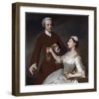 Portrait of Sir Edward and Lady Turner, 1740-Allan Ramsay-Framed Giclee Print