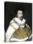 Portrait of Sir Edward Coke (1552-1634). 19Th Century Colour Engraving.-null-Stretched Canvas