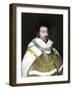 Portrait of Sir Edward Coke (1552-1634). 19Th Century Colour Engraving.-null-Framed Giclee Print