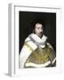Portrait of Sir Edward Coke (1552-1634). 19Th Century Colour Engraving.-null-Framed Giclee Print