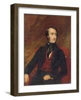 Portrait of Sir Edward Colebrooke, 1843-Frederick Richard Say-Framed Giclee Print