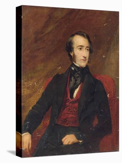 Portrait of Sir Edward Colebrooke, 1843-Frederick Richard Say-Stretched Canvas